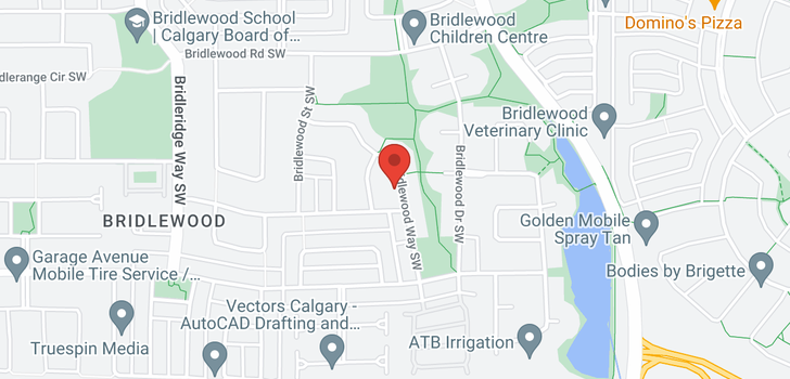 map of 133 BRIDLEWOOD WY SW